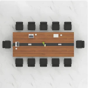 3.0m Boardroom Table with Cable Management