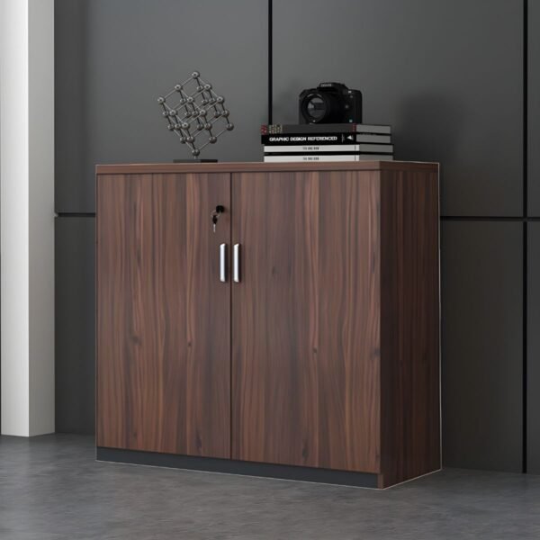 2-Door Wooden Office Credenza