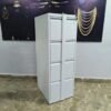 4-Drawer Steel Filing Cabinet with Security Bar