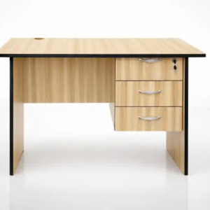 1.0m Compact Office Desk with Drawers