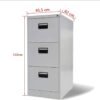 3-Drawer Steel Filing Cabinet