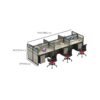 6-Way Office Workstation