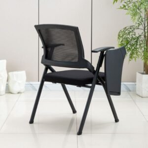 Foldable Mesh Training Chair with Writing Pad