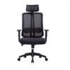 High-Back Mesh Office Chair with Headrest