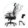 High-Back Mesh Office Chair with Headrest