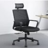 High-Back Ergonomic Mesh Office Chair with Headrest