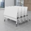 Mobile Flip-Top Training Table