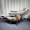 Cream High-Back Executive Office Chair