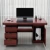 1.2m Mahogany Executive Office Desk