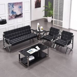 5-Seater Office Reception Sofa Set