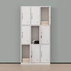 9-Door Steel Locker Cabinet
