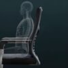 Heavy-Duty Mesh Cantilever Visitor Chair