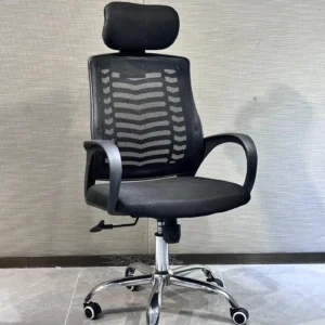Mid-Back Mesh Office Chair with Headrest
