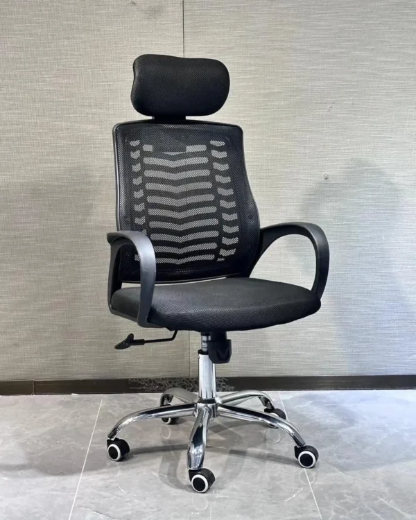 Mid-Back Mesh Office Chair with Headrest