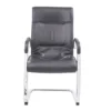 High-Back Leather Visitor Chair