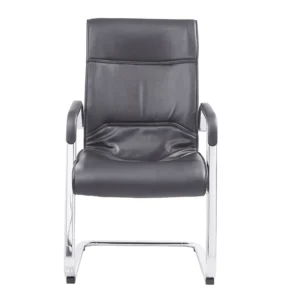 High-Back Leather Visitor Chair