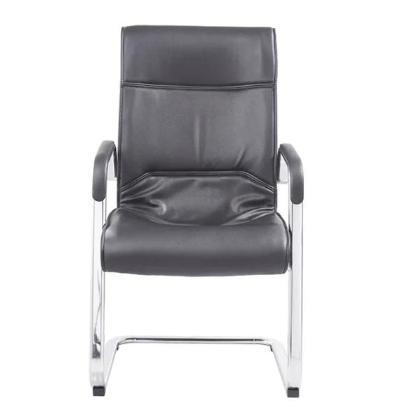 High-Back Leather Visitor Chair
