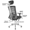 Reclining Ergonomic Mesh Office Chair