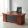 1.8m Mahogany Executive Office Desk