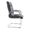 High-Back Leather Visitor Chair