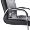 High-Back Leather Visitor Chair