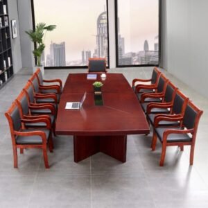 3.5m Mahogany Boardroom Table