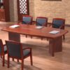 2.0m Mahogany Boardroom Table