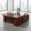 1.8m Mahogany Executive Office Desk