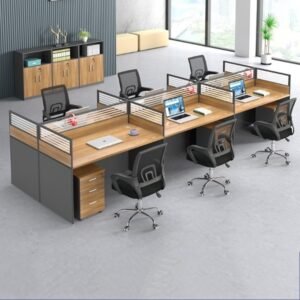 6-Way Office Workstation