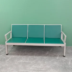 3-Seater Heavy-Duty Waiting Bench - Green